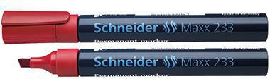 Permanentmarker Schneider Maxx 233 1-5mm rot Schneider Maxx 233 1-5mm rot SCHNEIDER