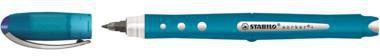 Tintenroller STABILO® worker®+ colorful 05mm blau Rundspitze nicht dokumentenecht STABILO