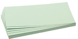 Moderationskarte FRANKEN 205 x 95 cm (B x H) 130g/m² Altpapier 100 % recycelt hellgrün 500 St/Pack FRANKEN