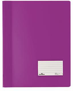 Schnellhefter DURABLE DURALUX® TRANSLUZENT DIN A4 Überbreite PVC lila DURABLE