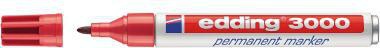 Permanentmarker edding 3000 15-3mm karminrot edding 3000 15-3mm karminrot EDDING