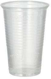 Trinkbecher PAPSTAR Einweg 200ml Polypropylen transparent 100 St/Pack PAPSTAR