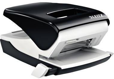 Registraturlocher Leitz NeXXt 8cm 40 Bl (80 g/m²) Metall schwarz LEITZ