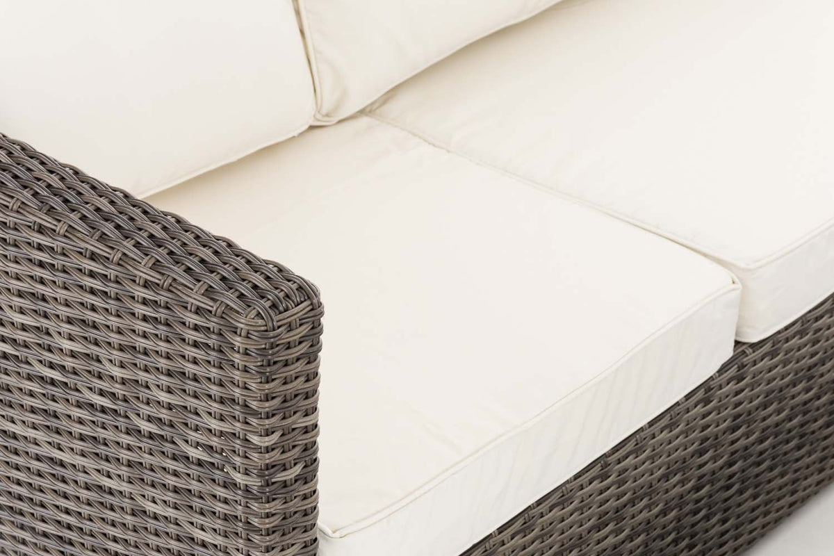 Ecksofa-Garnitur Liberi 5mm Cremeweiß – Ansicht 4