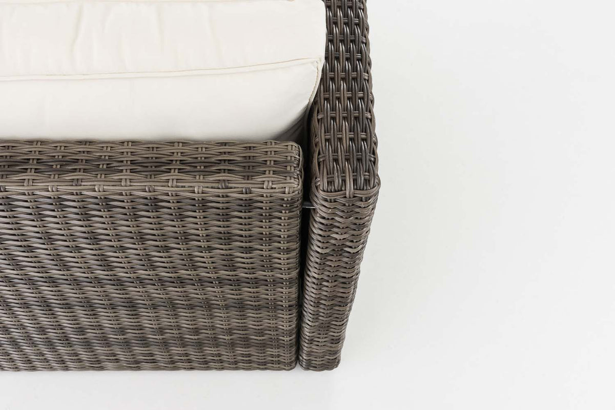 Ecksofa-Garnitur Liberi 5mm Cremeweiß – Ansicht 5