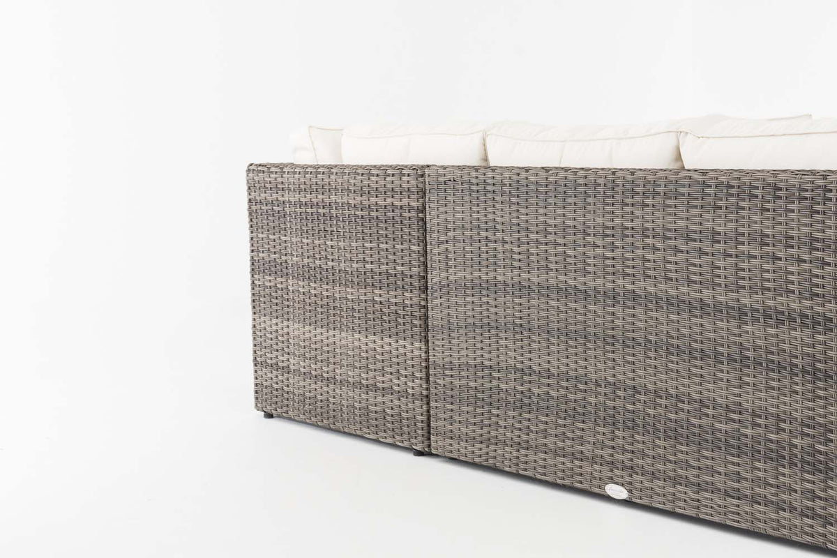 Ecksofa-Garnitur Liberi 5mm Cremeweiß – Ansicht 7