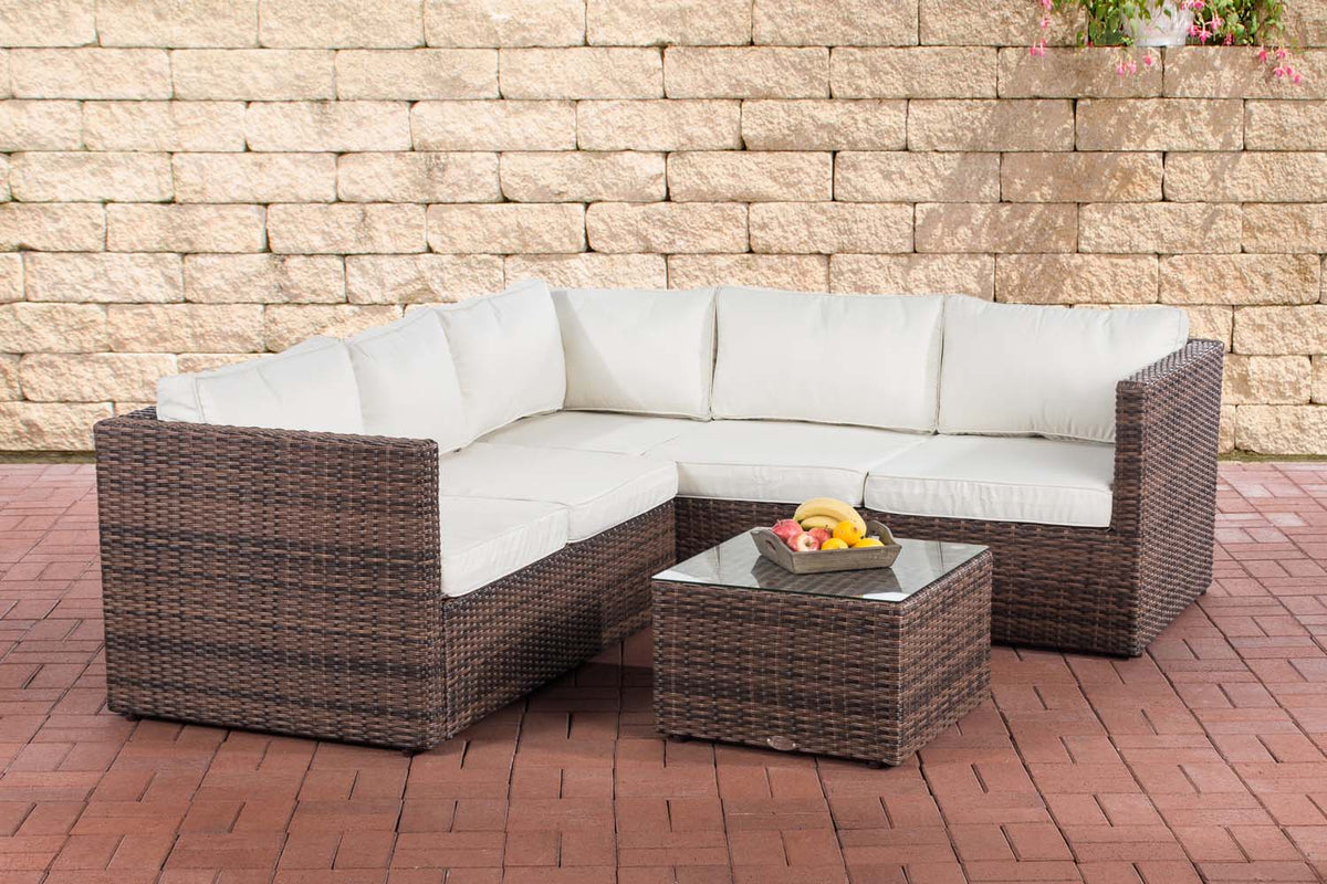 Ecksofa-Garnitur Liberi 5mm Cremeweiß – Ansicht 9