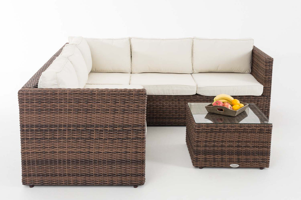Ecksofa-Garnitur Liberi 5mm Cremeweiß – Ansicht 10