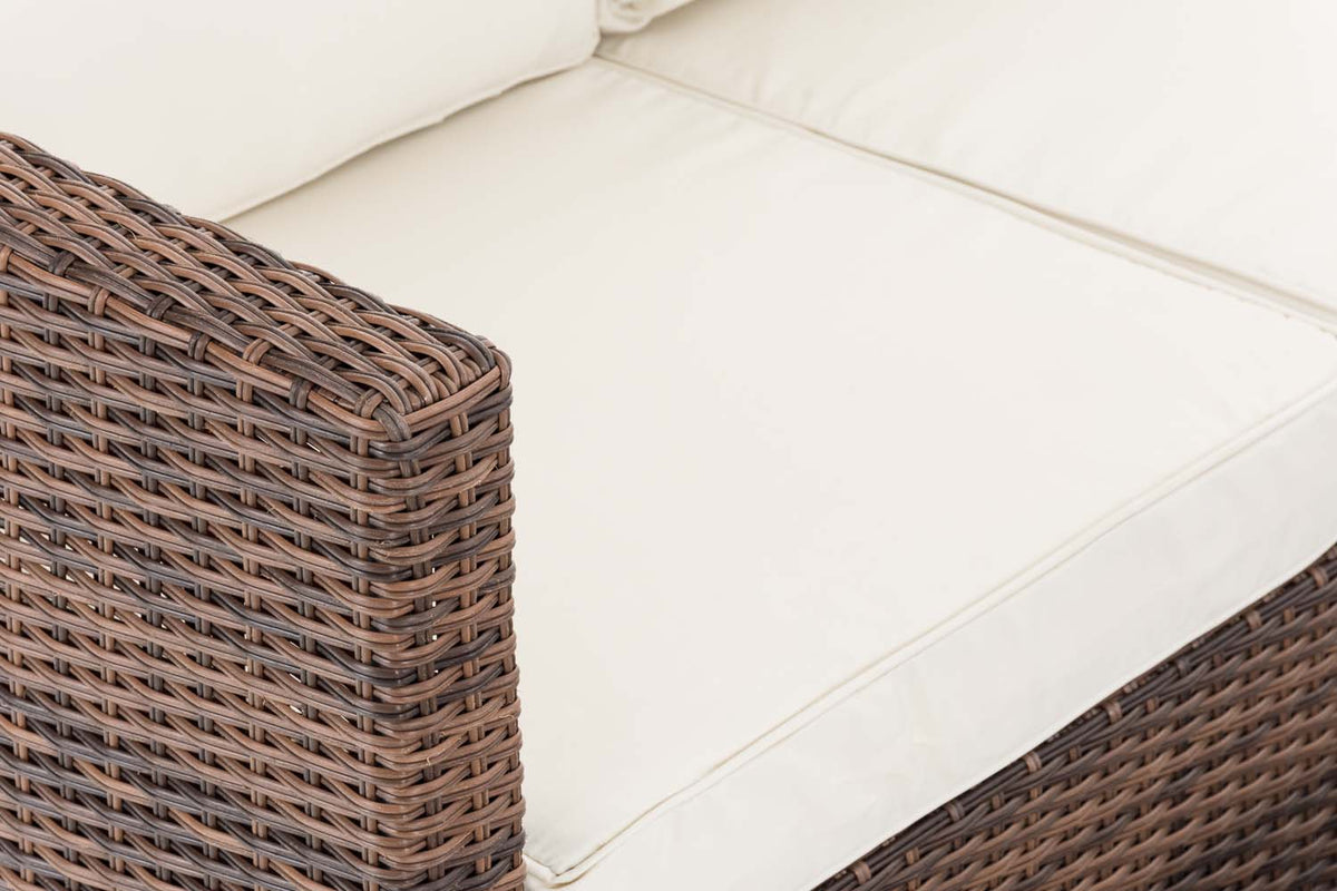 Ecksofa-Garnitur Liberi 5mm Cremeweiß – Ansicht 12