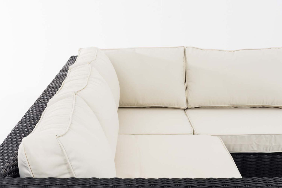 Ecksofa-Garnitur Liberi 5mm Cremeweiß – Ansicht 18