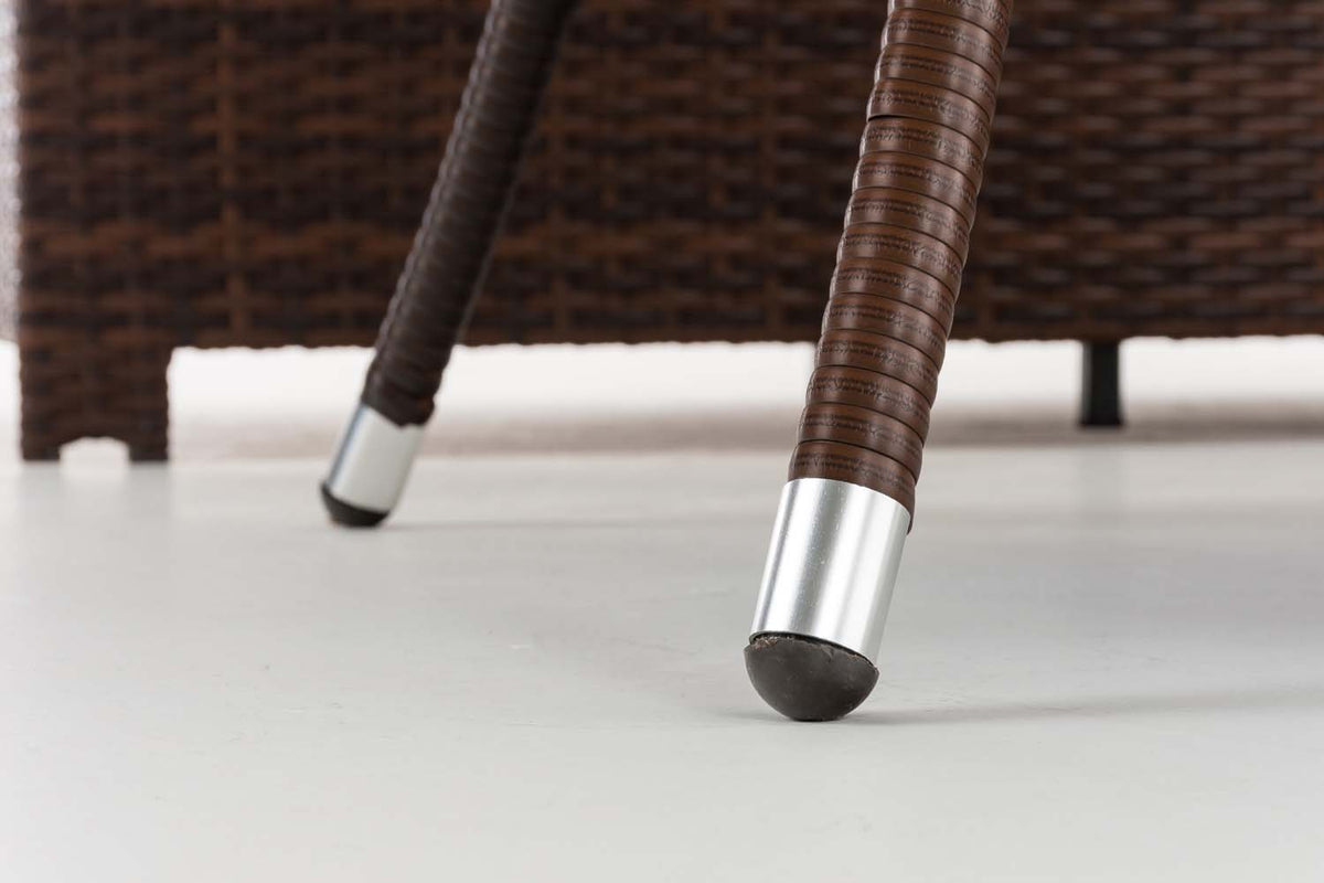 Eckgarnitur Sierra Flachrattan eisengrau – Ansicht 8