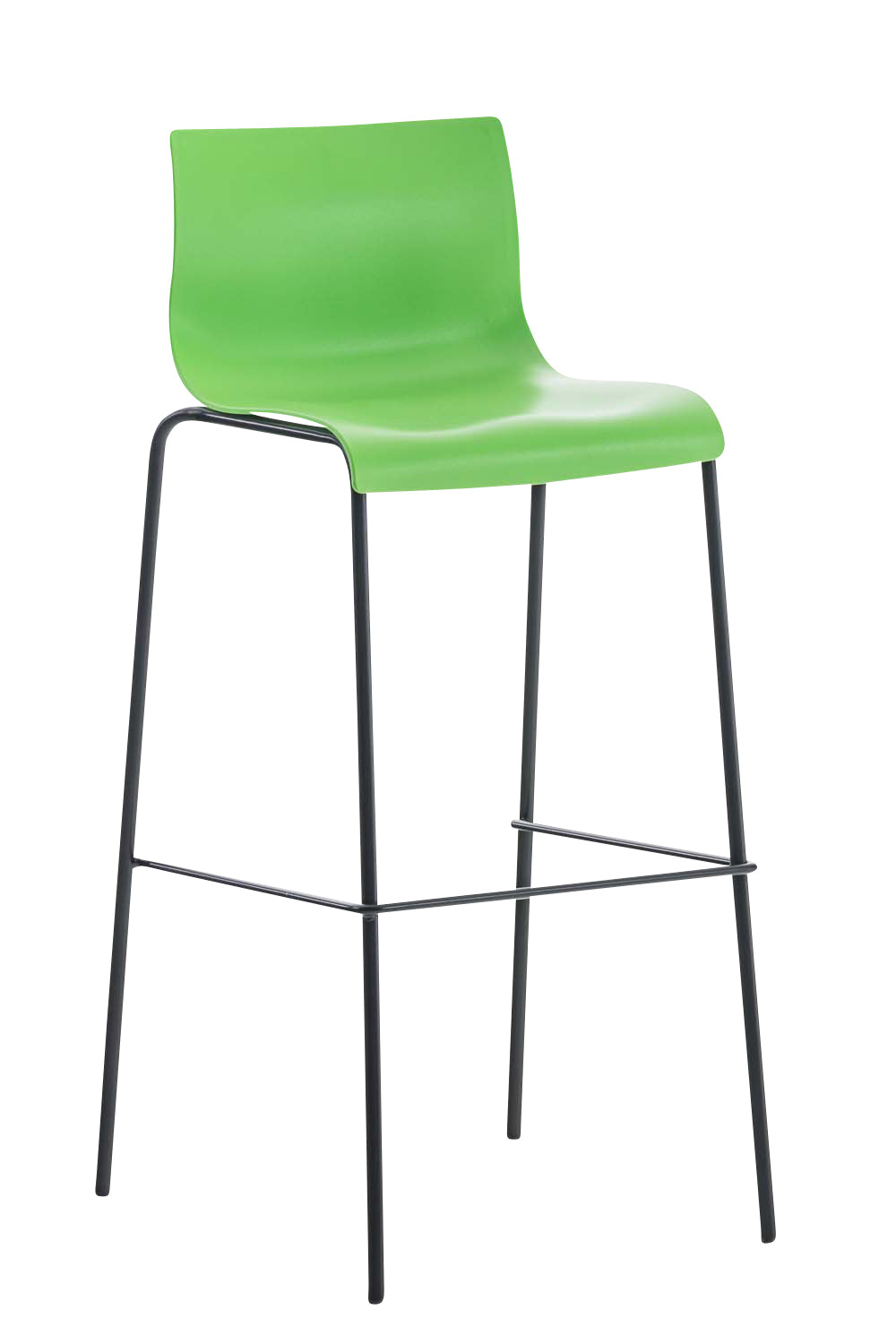 Barhocker Hoover 4-Fuß Gestell schwarz – Ansicht 8