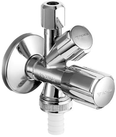 Schell Kombinations-Eckventil COMFORT chrom ohne ASAG 1/2Zoll SCHELL