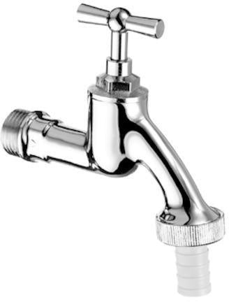 SCHELL Auslaufventil 1/2Zoll mit Knebelgriff mattchrom SCHELL
