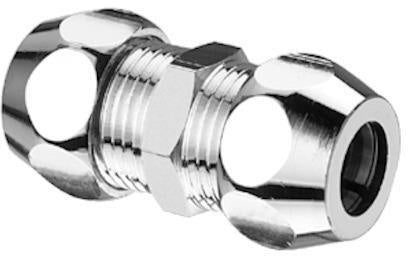 SCHELL Gerade-Doppel-Verschraubung 3/8Zollx3/8Zollx10mm SCHELL
