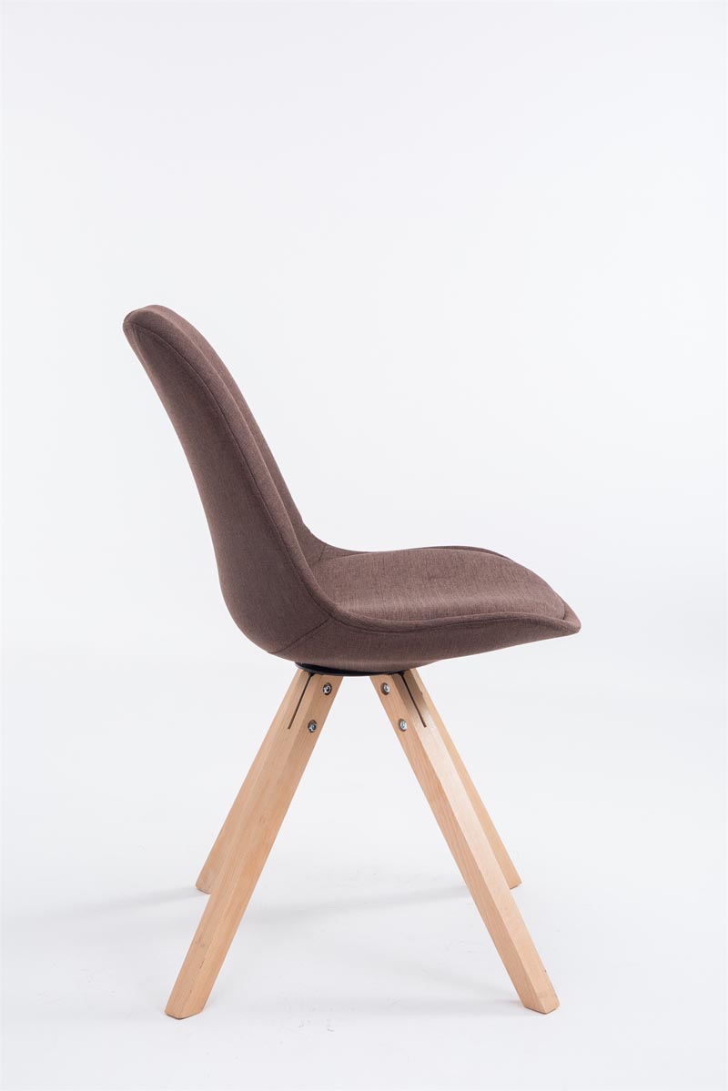 Besucherstuhl Toulouse Stoff Natura Square – Ansicht 7