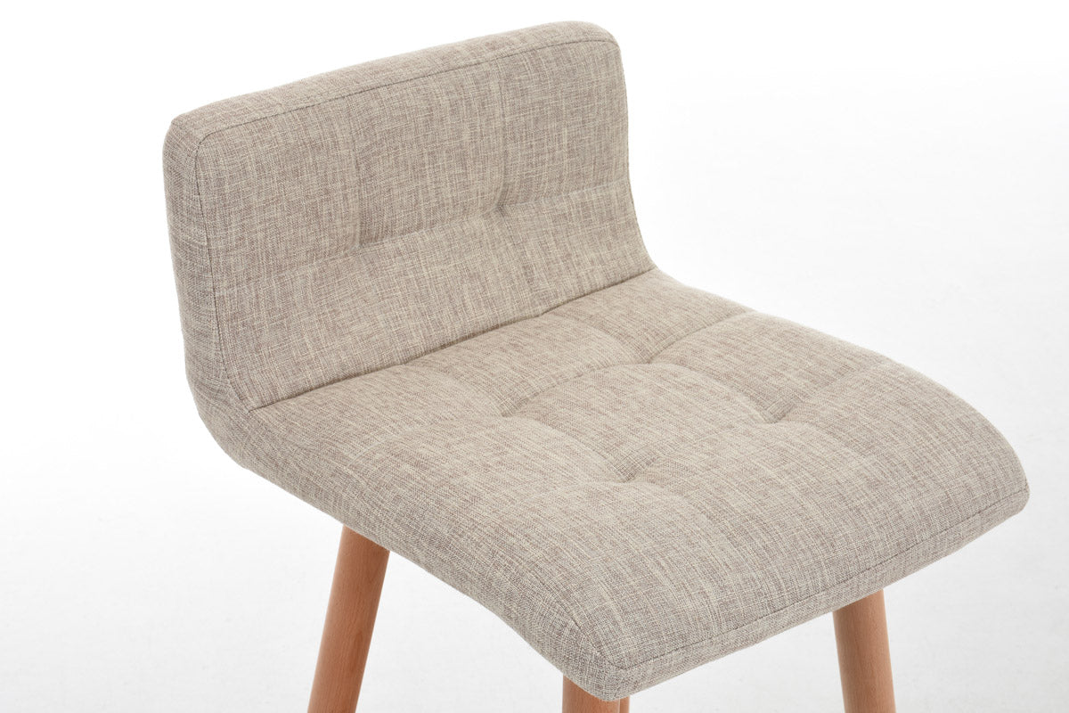 2er Set Barhocker Lincoln Stoff natura – Ansicht 5