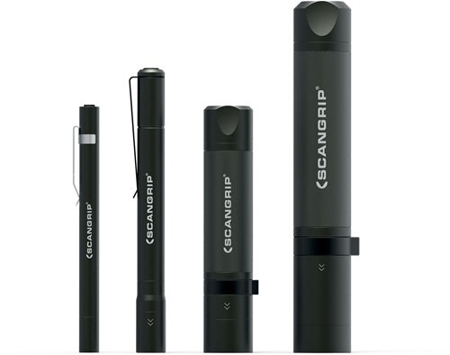 LED-Taschenlampe FLASH 600 600 lm 2 x C Batterien 150 m SCANGRIP – Ansicht 3