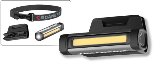 LED-Taschenlampe FLEX WEAR KIT 75-150 lm mStirnband/Mützenhalterung Li-Ion