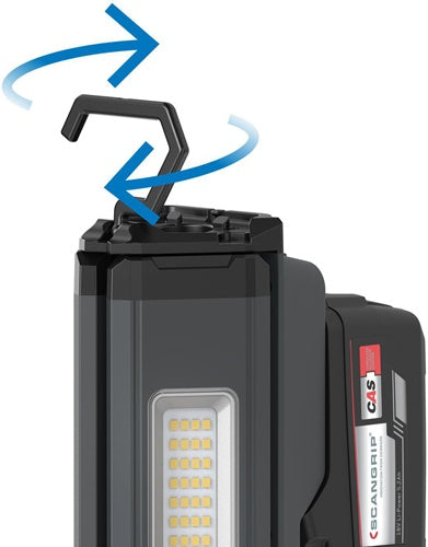 LED-Strahler DUO CONNECT 108 W 2500 lm 52 Ah 18 V IP30 SCANGRIP – Ansicht 5