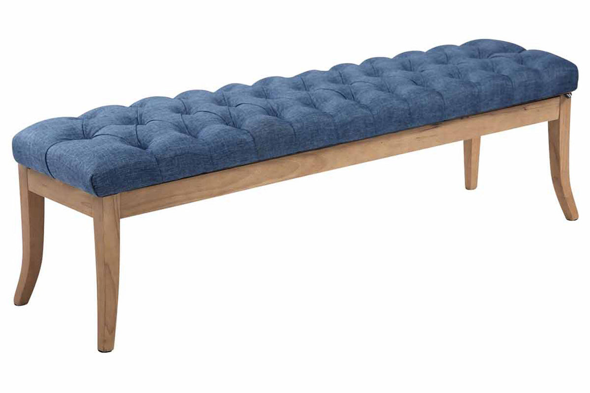 Sitzbank Ramses Stoff antik-hell 150 cm