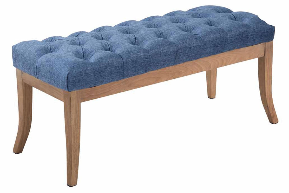 Sitzbank Ramses Stoff antik-hell 100 cm