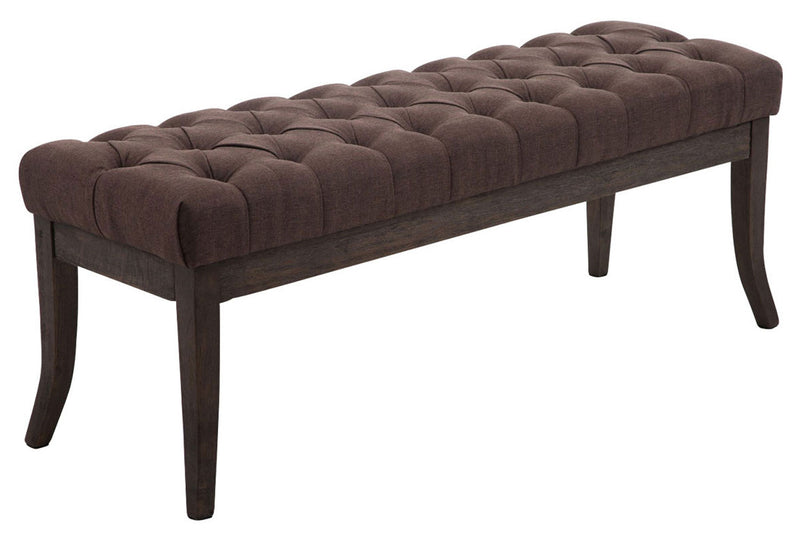 Sitzbank Ramses Stoff antik-dunkel 120