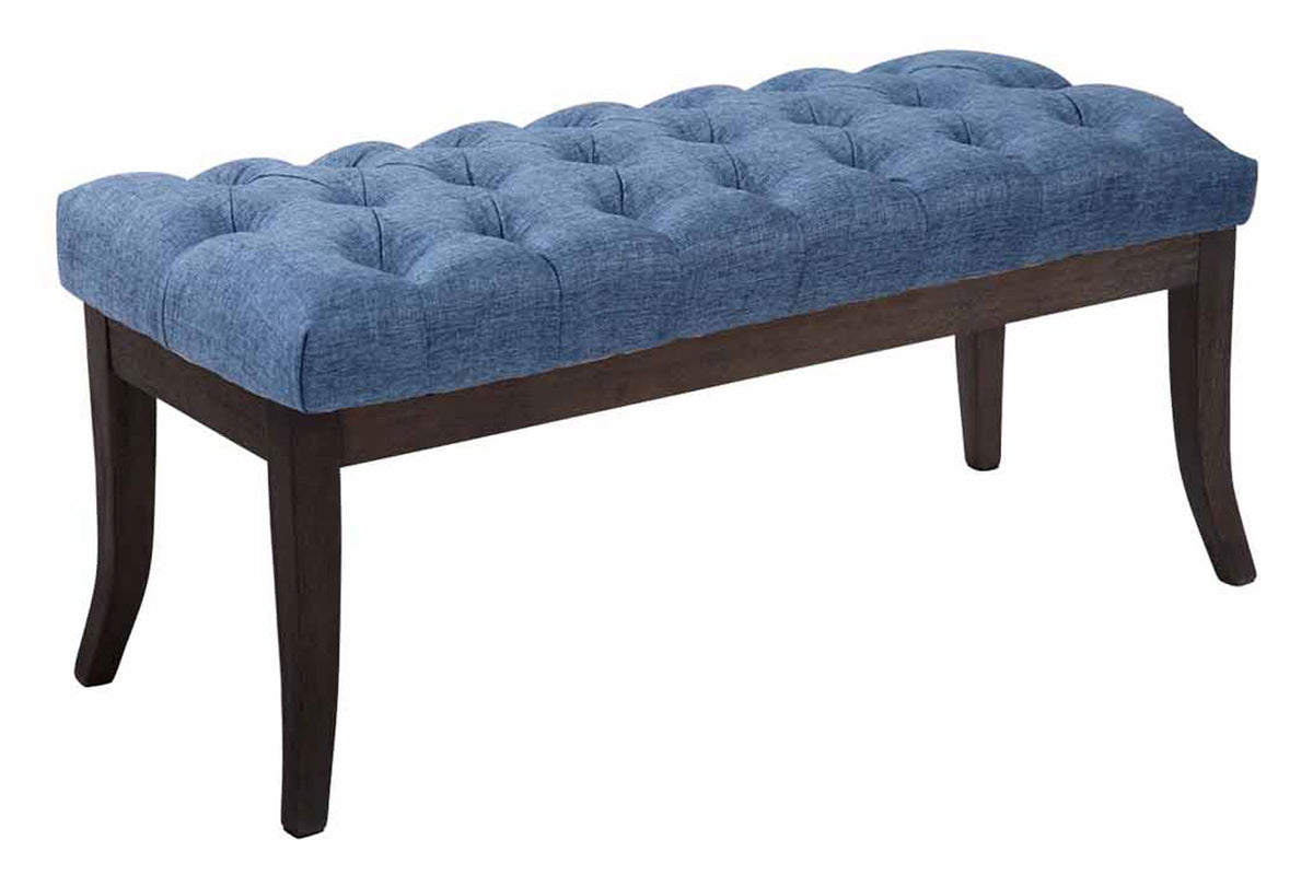 Sitzbank Ramses Stoff antik-dunkel 100 cm