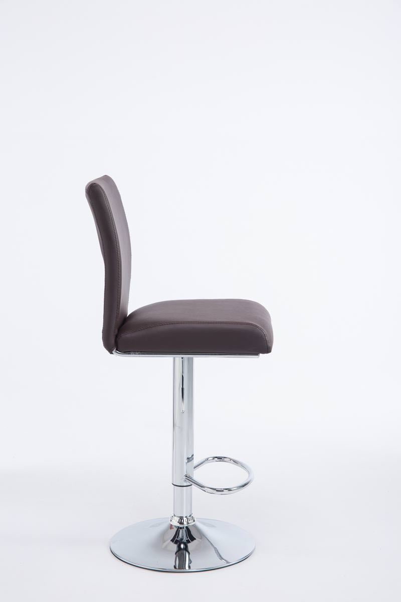 2er Set Barhocker Köln Kunstleder chrom – Ansicht 3