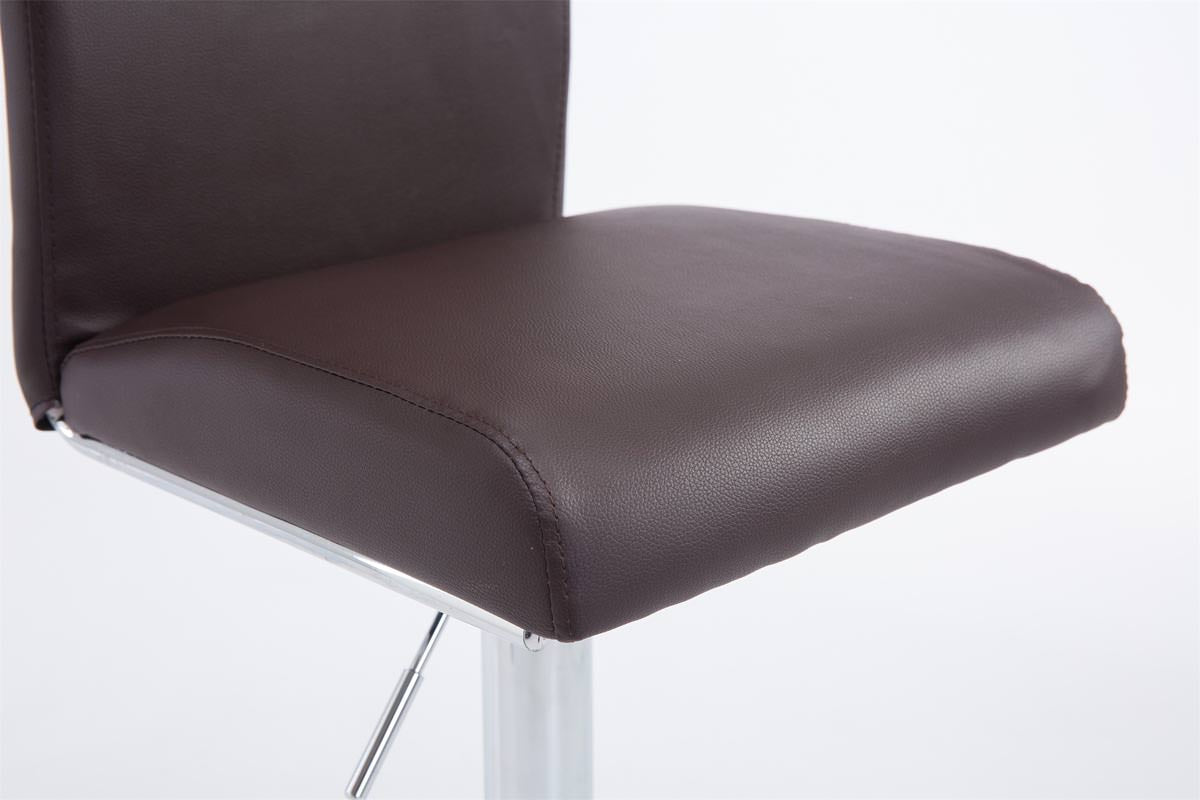 2er Set Barhocker Köln Kunstleder chrom – Ansicht 7