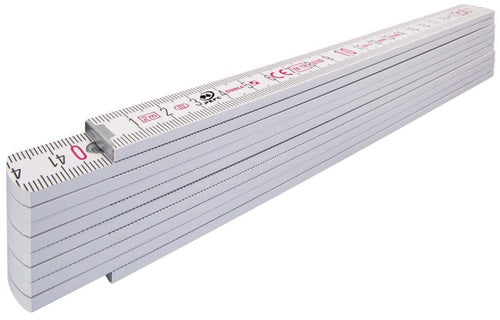 Gliedermaßstab 1407 GEO Länge 2 m Breite 170 cm mm/cm EG III Buchenholz weiß STABILA – Ansicht 4