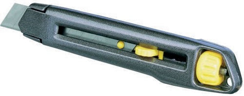Cuttermesser Interlock Klingenbreite 18 mm Länge 165 mm Metall-Korpus lose STANLEY