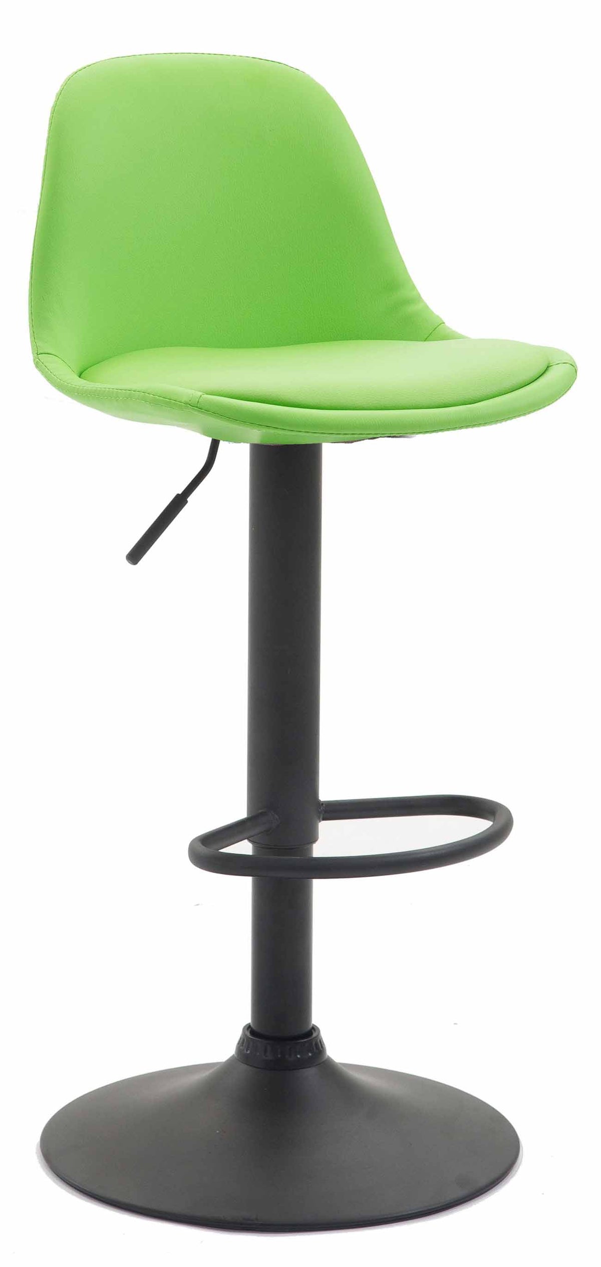 Barhocker Kiel Vollgepolstert Kunstleder schwarz – Ansicht 16