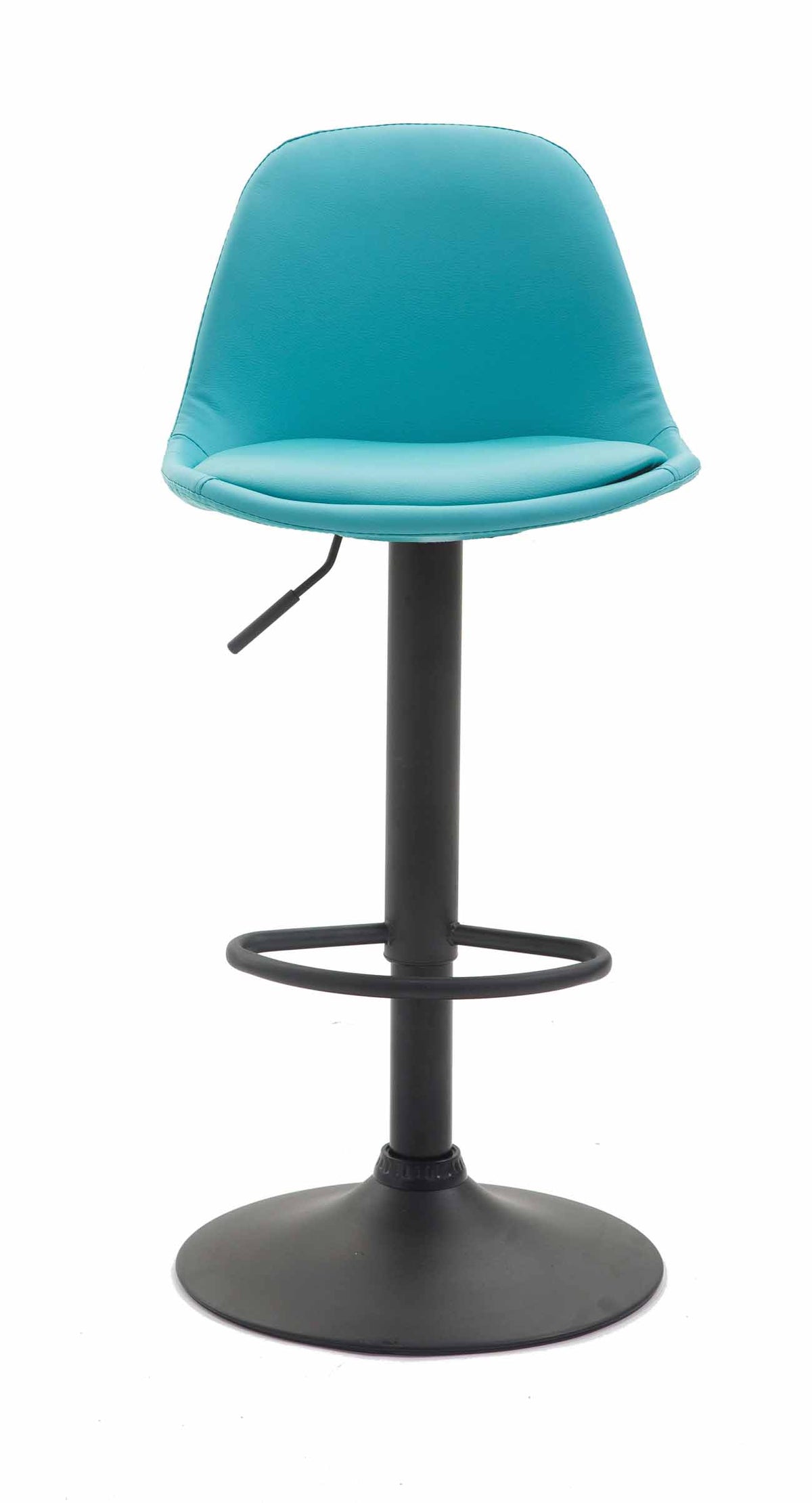 Barhocker Kiel Vollgepolstert Kunstleder schwarz – Ansicht 2