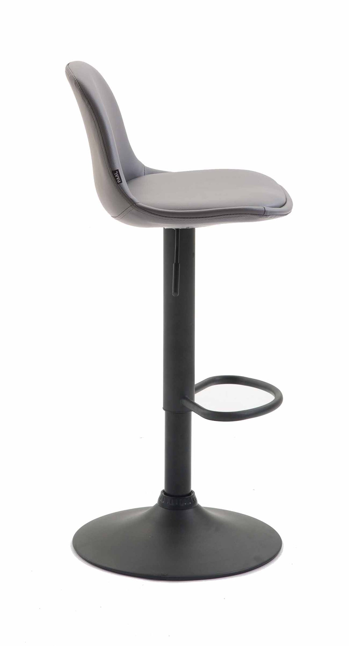 Barhocker Kiel Vollgepolstert Kunstleder schwarz – Ansicht 6