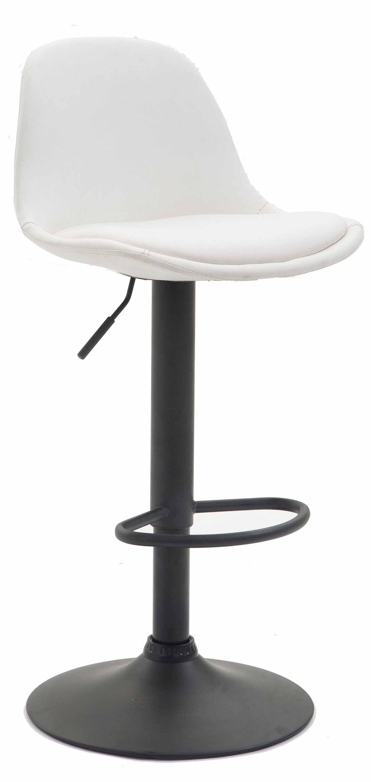 Barhocker Kiel Vollgepolstert Kunstleder schwarz – Ansicht 7