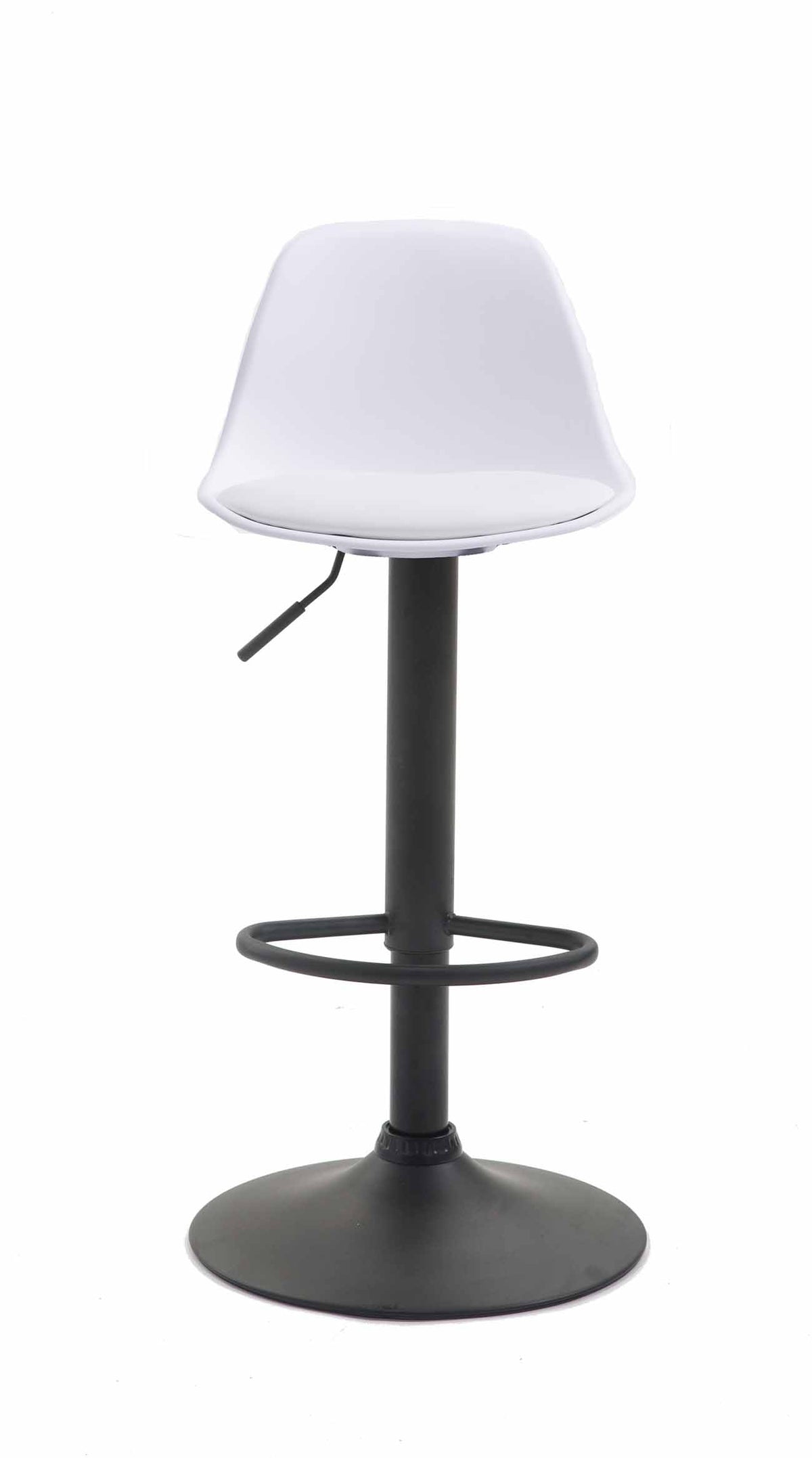 Barhocker Kiel Kunstleder schwarz – Ansicht 8