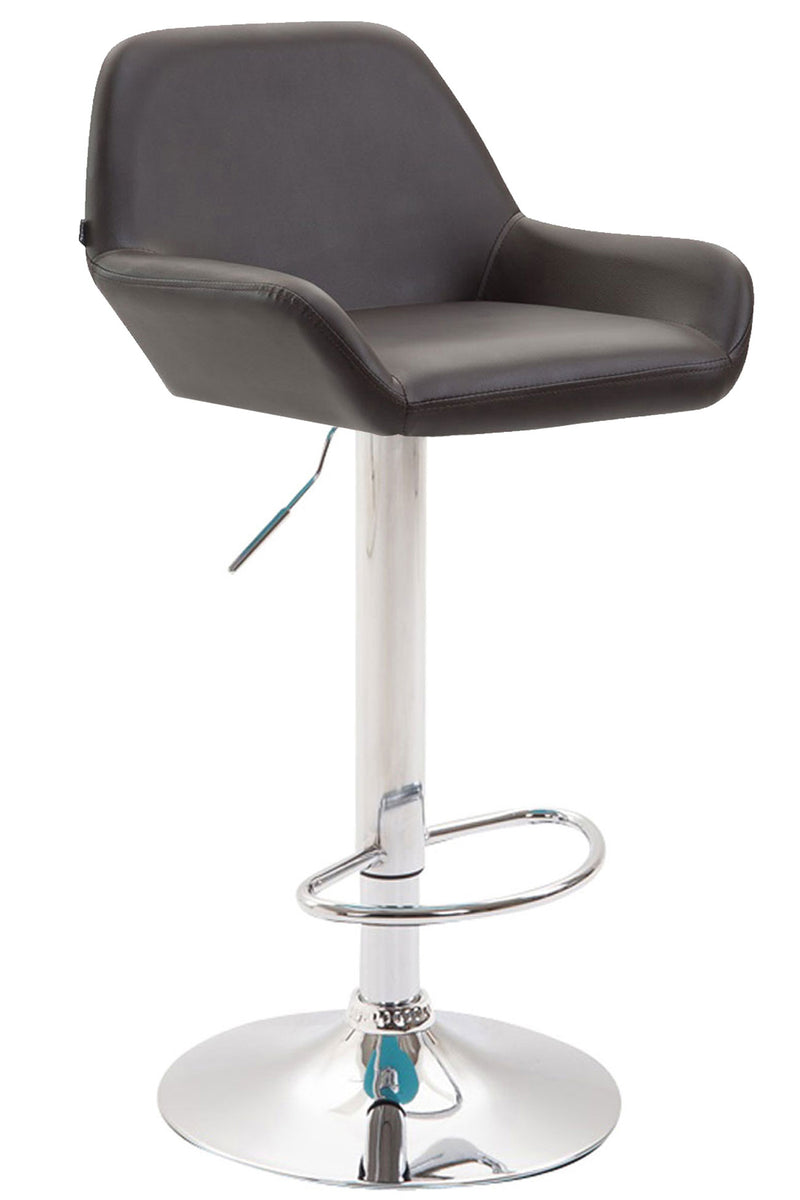 Barhocker Braga Kunstleder chrom