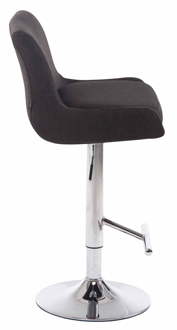 2er Set Barhocker Club Stoff chrom – Ansicht 18