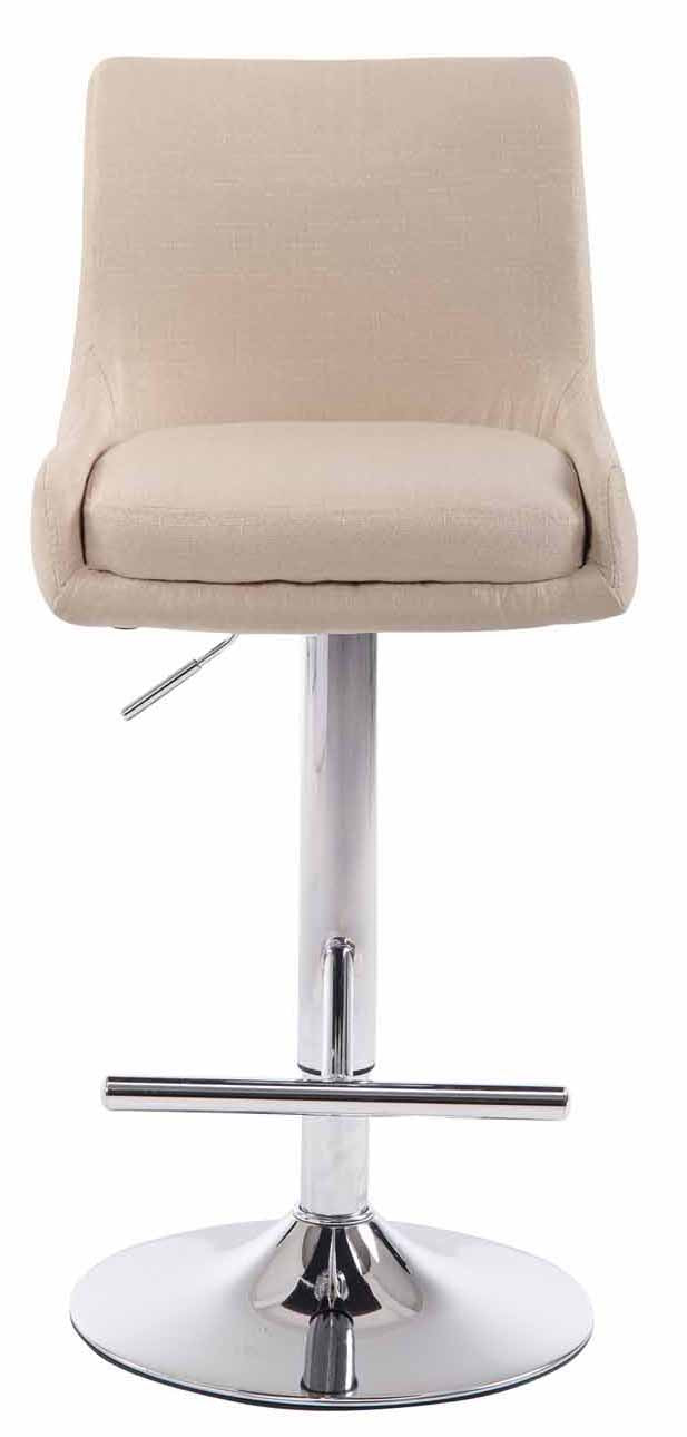 2er Set Barhocker Club Stoff chrom – Ansicht 20