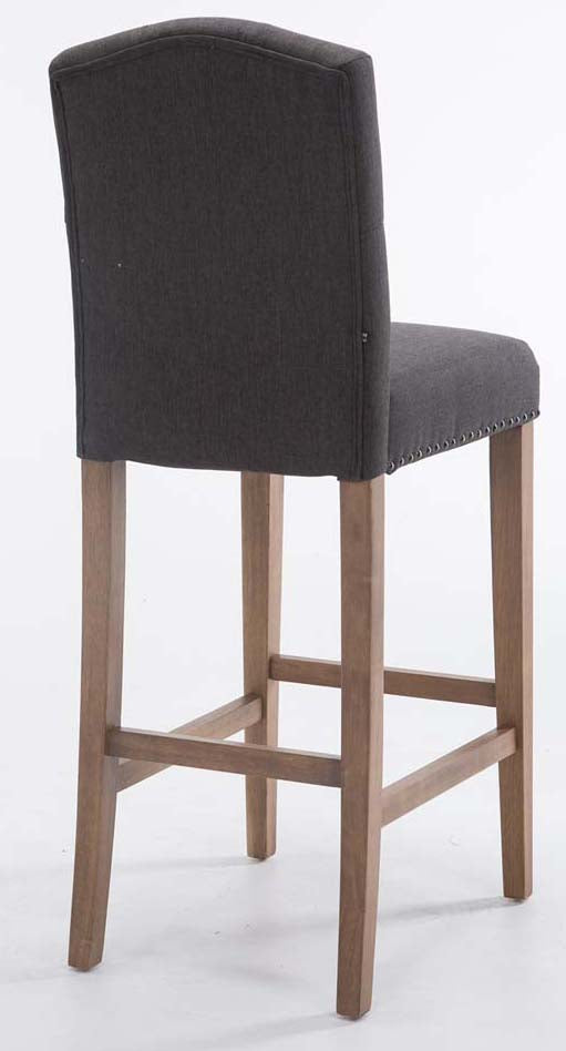 2er Set Barhocker Louise Stoff antik-hell – Ansicht 4