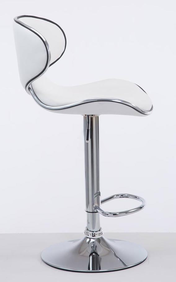2er Set Barhocker Las Vegas V2 Kunstleder chrom – Ansicht 14