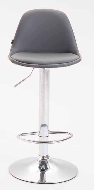 2er Set Barhocker Kiel Vollgepolstert Kunstleder chrom – Ansicht 18