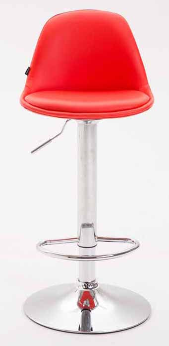 2er Set Barhocker Kiel Vollgepolstert Kunstleder chrom – Ansicht 14