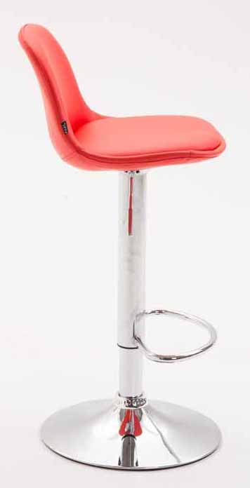 2er Set Barhocker Kiel Vollgepolstert Kunstleder chrom – Ansicht 15