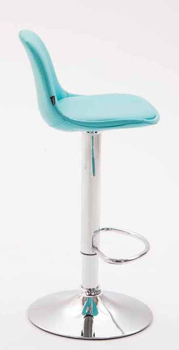 2er Set Barhocker Kiel Vollgepolstert Kunstleder chrom – Ansicht 11