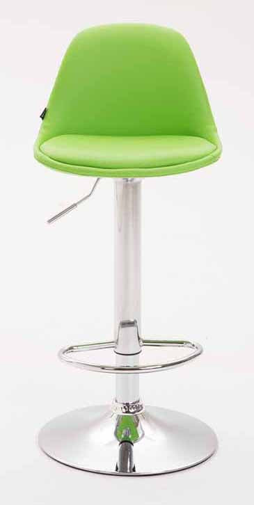 2er Set Barhocker Kiel Vollgepolstert Kunstleder chrom – Ansicht 6