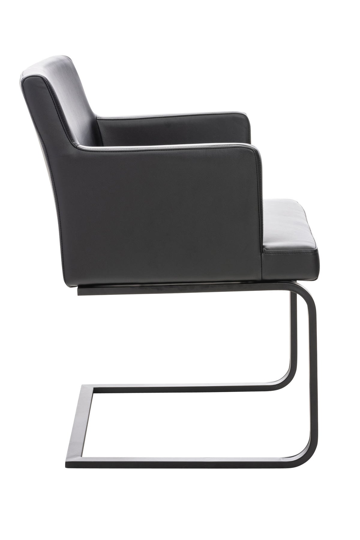 Stuhl Aberford Kunstleder schwarz – Ansicht 13