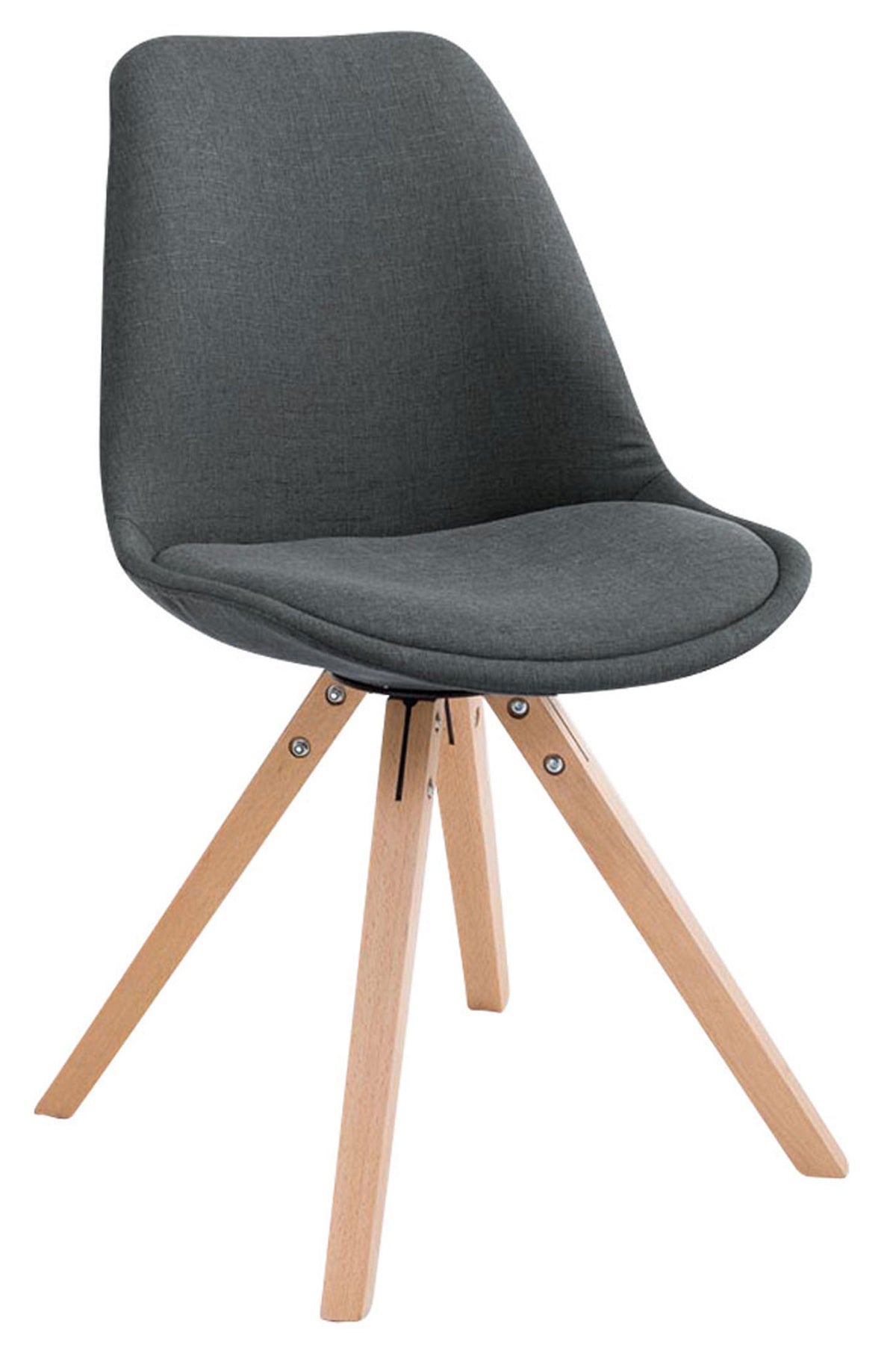 Besucherstuhl Toulouse Stoff Natura Square – Ansicht 13