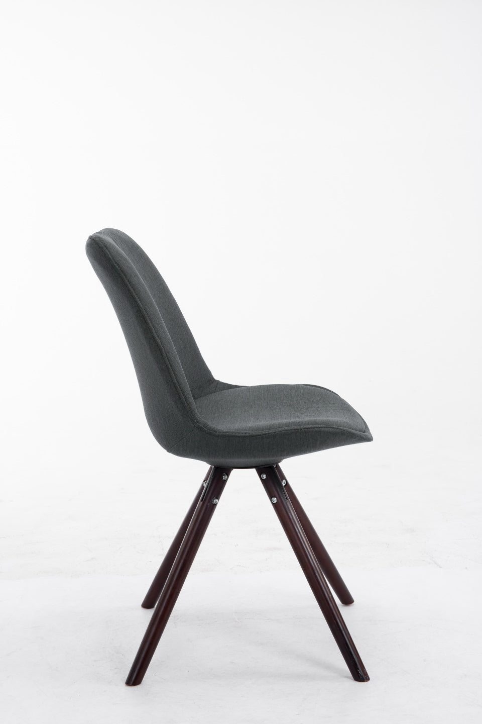 Besucherstuhl Toulouse Stoff Cappuccino Rund – Ansicht 9
